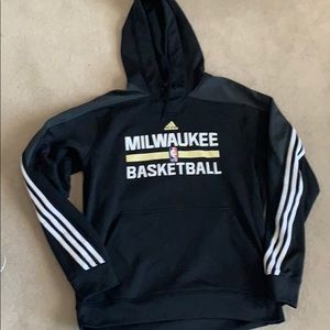 Milwaukee Bucks adidas hooded sweatshirt